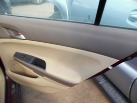 2008 HONDA ACCORD LX MAROON 4DR 2.4L AT A17594